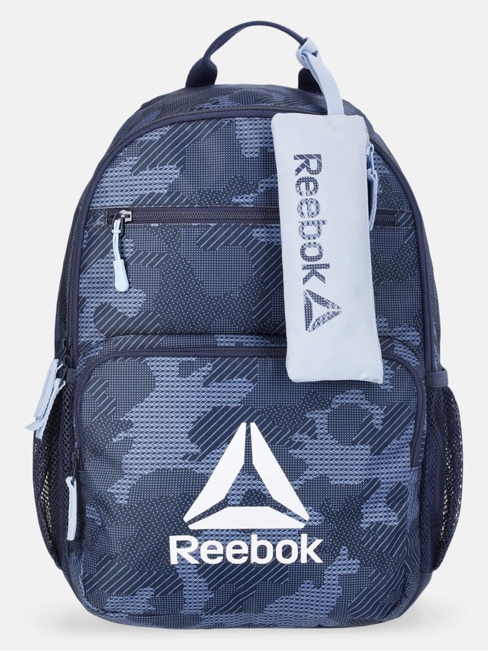 Reebok Blue Camouflage Backpack For Kids W